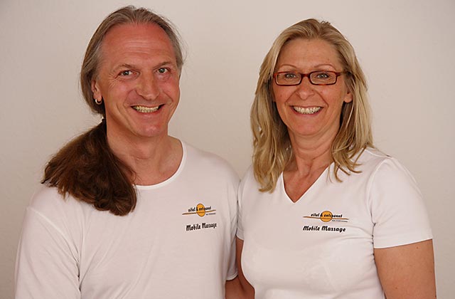  Ihr kompetentes Massageteam – Evelyn Krisch und Robert Multner